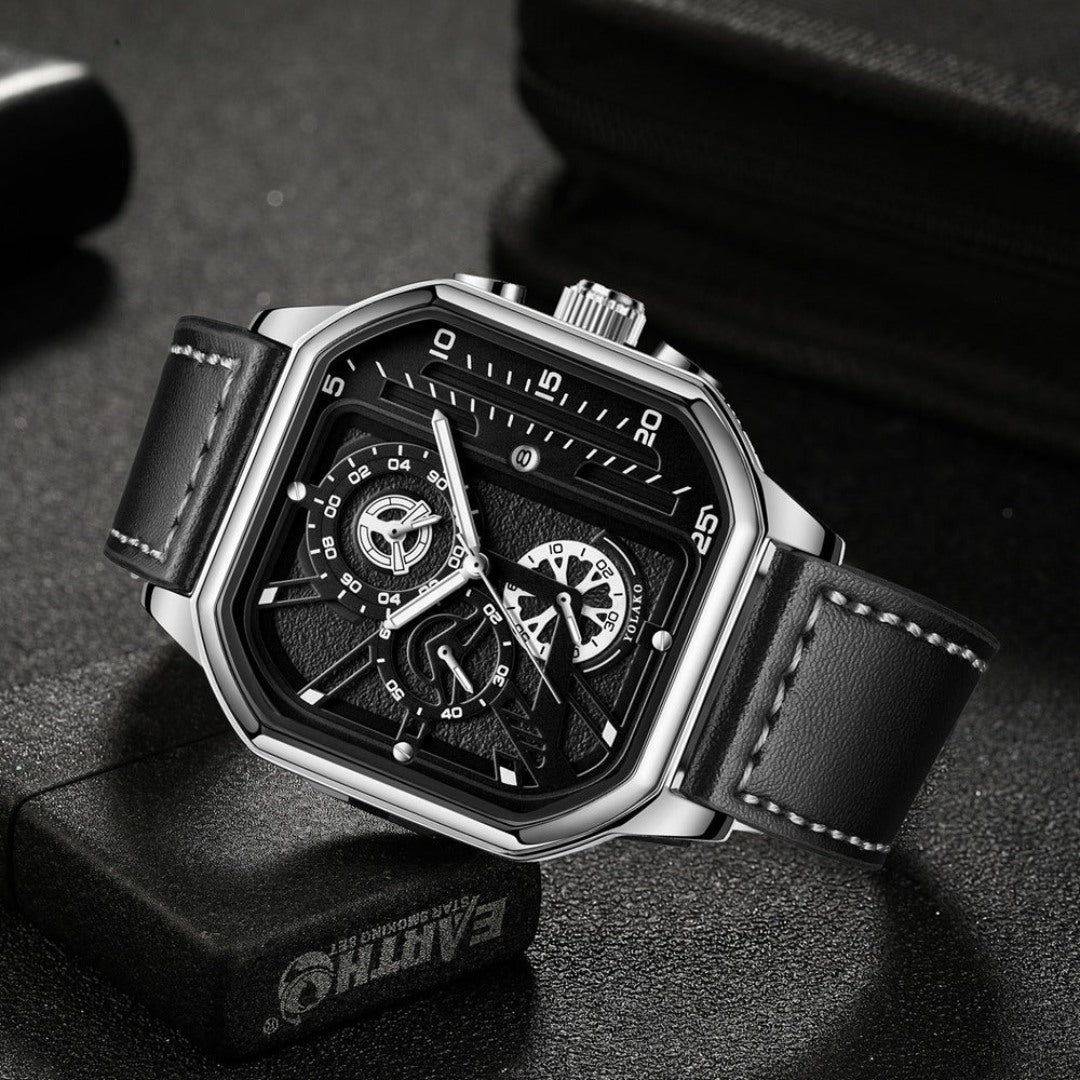 Rafael Square Chronograph Watch