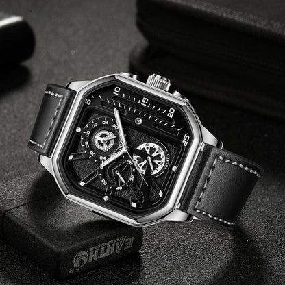 Rafael Square Chronograph Watch