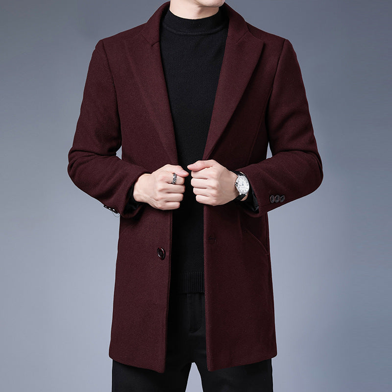 SEBESO MONGOLIAN WOOL OVERCOAT