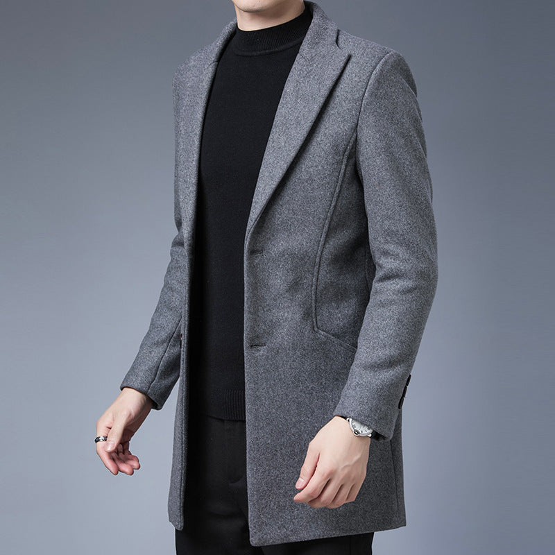 SEBESO MONGOLIAN WOOL OVERCOAT